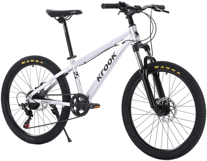 Велосипед 24" Krook 24 сірий A5 - зображення 2