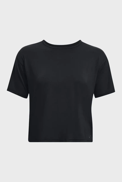 Жіноча футболка чорна Motion SS Under Armour L 1379178-001 - зображення 5