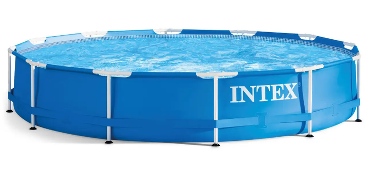 Бассейн каркасный круглый, размер 366x76 см, Объем воды 6503 л, Intex 28210, - изображение 5