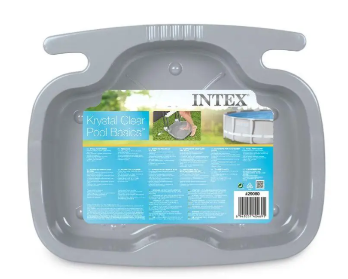 Ванночка для басейну під ноги, пластикова, 9 см х 56 см х 46 см, Intex ...