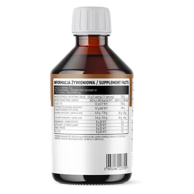 Ostrovit МСТ Олія MCT Oil без смаку 500 мл (OST-23705) - зображення 2
