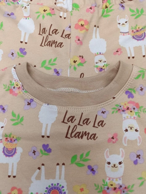 Дитяча піжама "Happy Lama" 158 розміру | 100% бавовна - Фото 7 Дитяча піжама "Happy Lama" 158 розміру | 100% бавовна - зображення 7