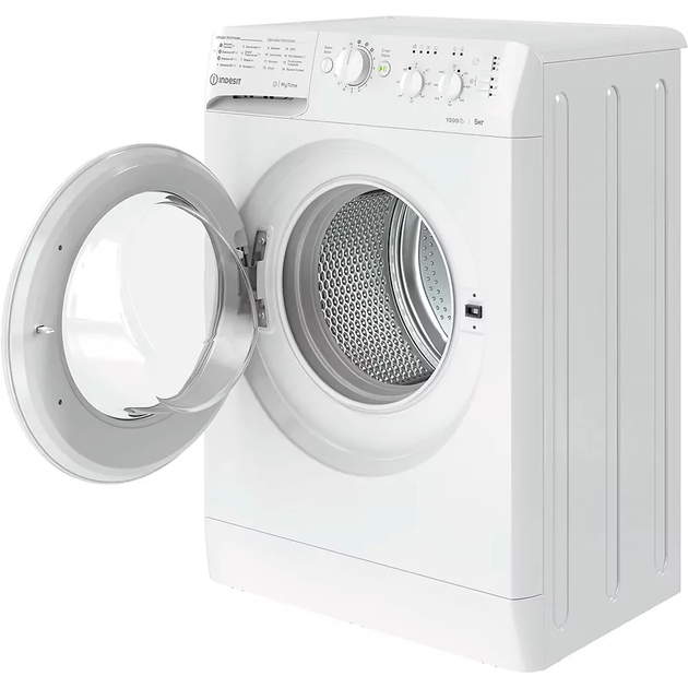 Пральна машина Indesit OMTWSC 51052 W 5 кг фронтальна А++ - изображение 4