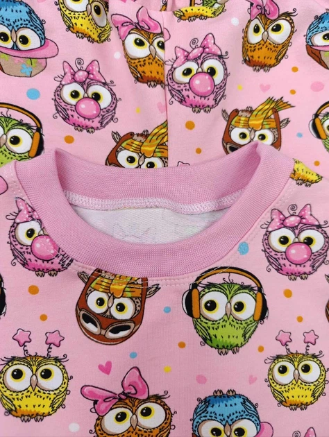 Дитяча піжама "Sweet Owl" 158 розміру 95% бавовна + 5% лайкра - Фото 7 Дитяча піжама "Sweet Owl" 158 розміру 95% бавовна + 5% лайкра - зображення 7