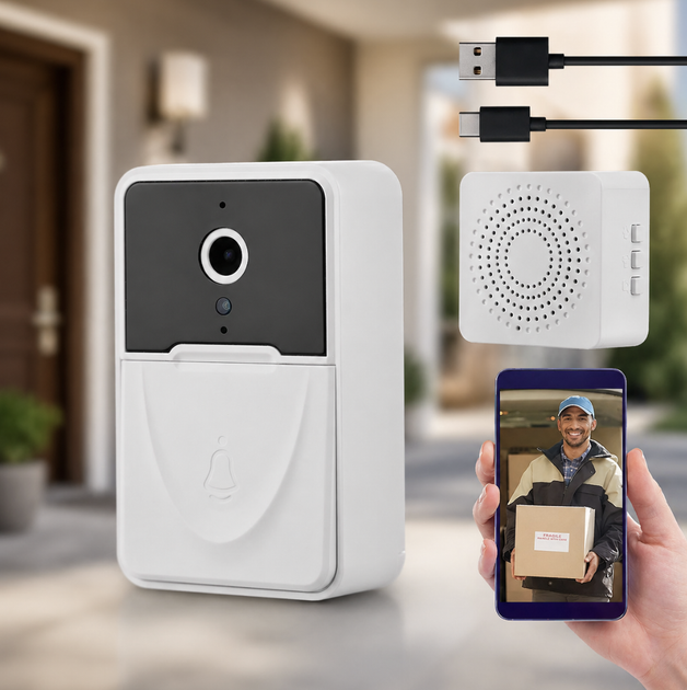 Аккумуляторный домофон с камерой Wi-Fi - Фото 3 Аккумуляторный домофон с камерой Wi-Fi - изображение 3