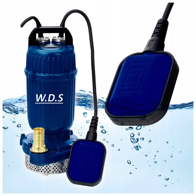 Насос занурювальний дренажний WDS-2420 2100 Вт 15000 л/год з поплавком для брудної та чистої води - Фото 3 Насос занурювальний дренажний WDS-2420 2100 Вт 15000 л/год з поплавком для брудної та чистої води - зображення 3