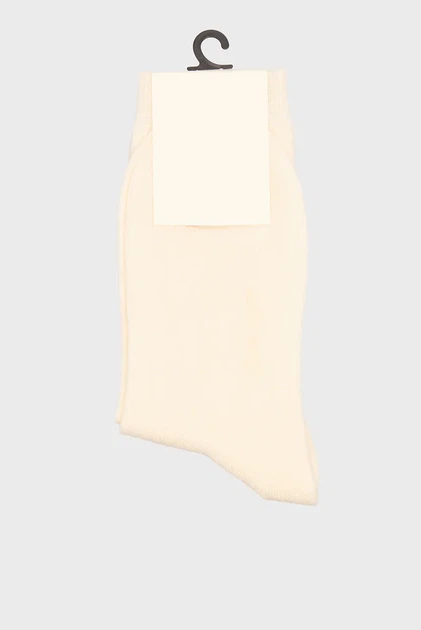 Жіночі білі шерстяні носки MERINO WOOL RIB SOCKS Gant 36-38 4960243 - зображення 3