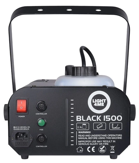 Wytwornica dymu Light4Me BLACK 1500 (5907780140924) - obraz 4