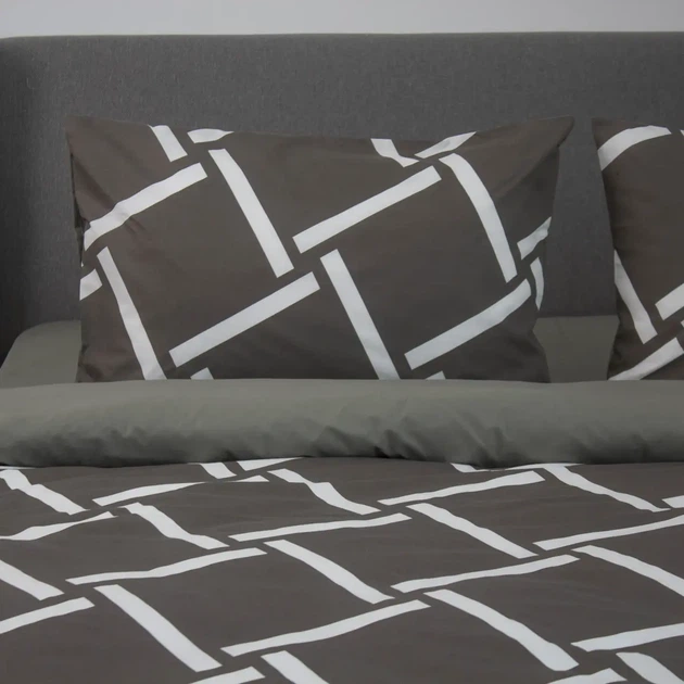 Комплект постільної білизни ТЕП Khaki Angles, 70x70, двоспальний - Фото 3 Комплект постільної білизни ТЕП Khaki Angles, 70x70, двоспальний - зображення 3