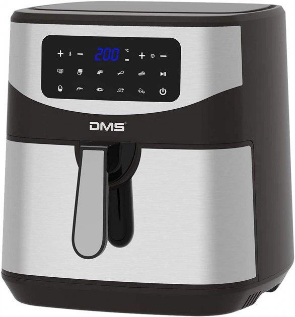 Фритюрница DMS Air Fryer 7 л 1800 Вт без масла XXL сенсорное управление 7 программ горячий воздух антипригарная чаша - изображение 3