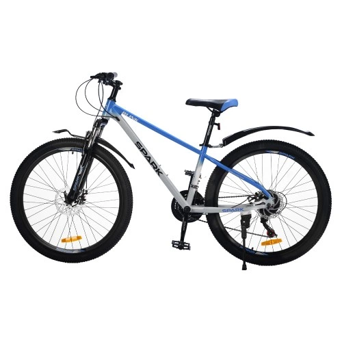 Велосипед SPARK BLINK (колеса - 26", сталева рама - 13") синій з сірим - зображення 4