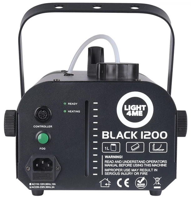 Wytwornica dymu Light4Me BLACK 1200 (5907780140931) - obraz 5