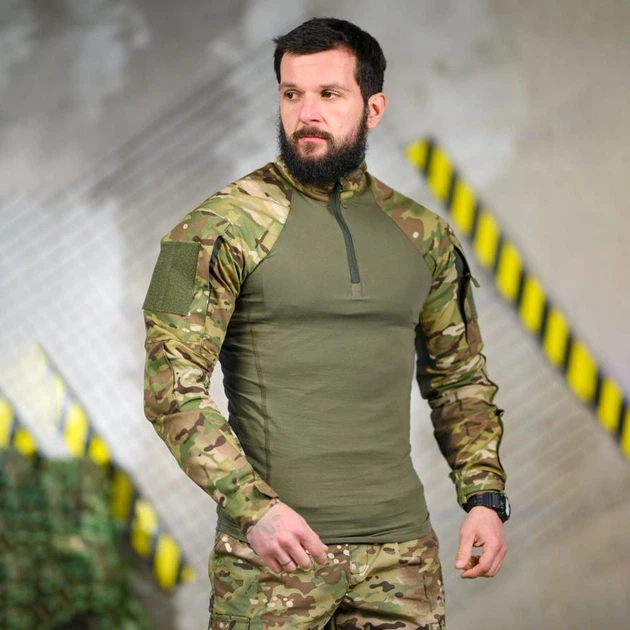 Тактичний убакс Mujahideen з кишенями під налокітники мультикам розмір 3XL - зображення 3