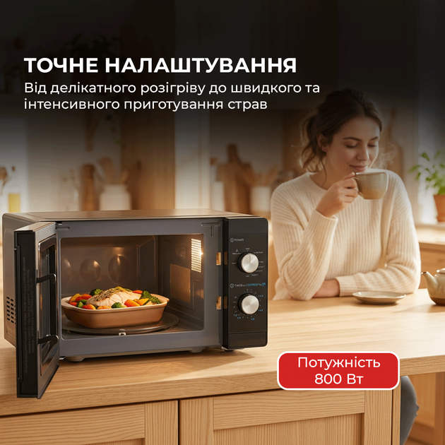 Микроволновая печь Sharp YC-MG01E-B - изображение 2