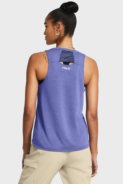 Жіноча фіолетова майка UA Launch Trail Tank Under Armour XS 1383362-561 - изображение 2
