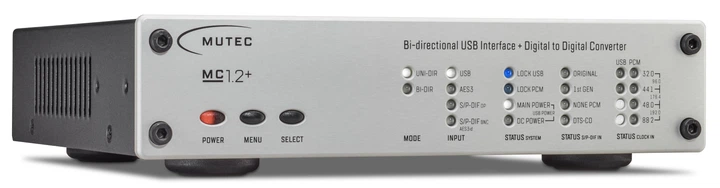 Dwukierunkowy konwerter cyfrowy Mutec MC1.2+ Silver (4260342461228) - obraz 3