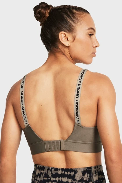 Жіночий коричневий топ UA Infinity Mid 2.0 Bra Under Armour S 1384123-200 - Фото 3 Жіночий коричневий топ UA Infinity Mid 2.0 Bra Under Armour S 1384123-200 - изображение 3