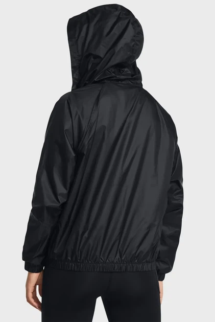 Жіноча чорна вітровка UA SPORT WINDBREAKER JKT Under Armour XXL 1382698-001 - Фото 2 Жіноча чорна вітровка UA SPORT WINDBREAKER JKT Under Armour XXL 1382698-001 - изображение 2