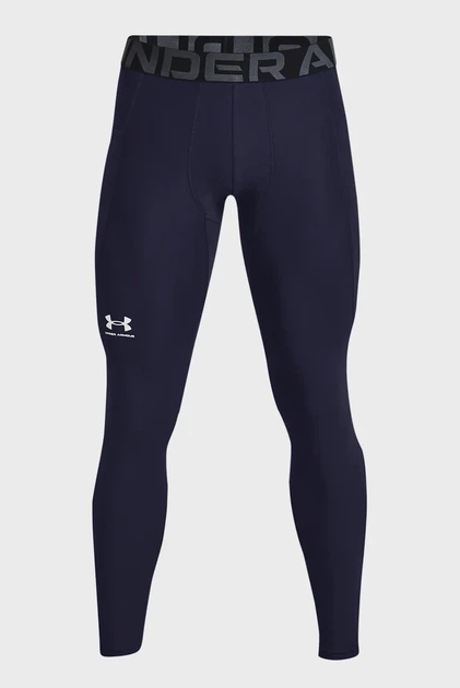 Чоловічі темно-сині тайтси UA HG Armour Leggings Under Armour XL 1361586-410 - изображение 5