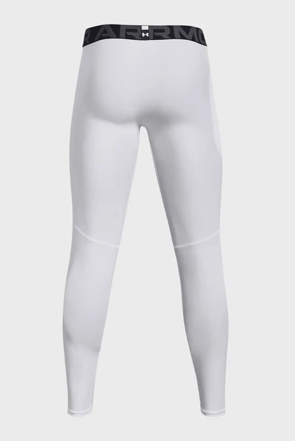 Чоловічі білі тайтси UA HG Armour Leggings Under Armour L 1361586-100 - изображение 7