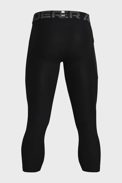 Чоловічі чорні тайтси UA HG Armour 3/4 Legging Under Armour XL 1361588-001 - изображение 7