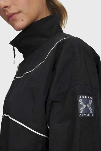Чорний жіночий анорак UA Run 96 Jacket Under Armour SM 1389567-001 - зображення 3