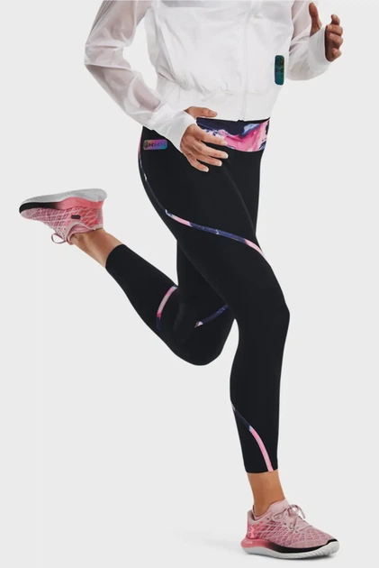 Жіночі чорні тайтси UA RUN ANYWHERE Under Armour XS 1373444-001 - Фото 4 Жіночі чорні тайтси UA RUN ANYWHERE Under Armour XS 1373444-001 - зображення 4