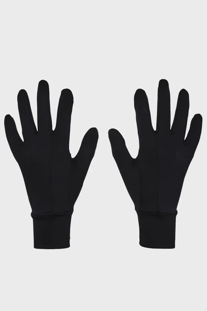 Жіночі чорні рукавички UA Storm Liner Under Armour MD 1365973-001 - Фото 1 Жіночі чорні рукавички UA Storm Liner Under Armour MD 1365973-001 - зображення 1