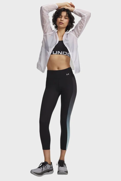 Жіночі чорні тайтси UA Velociti Ankle Prt Tights Under Armour M 6009495-001 - изображение 2