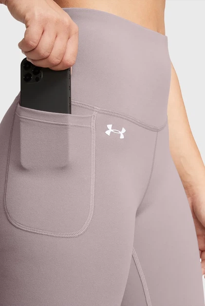 Жіночі пудрові тайтси Motion UHR Legging Under Armour XS 1383607-015 - зображення 4