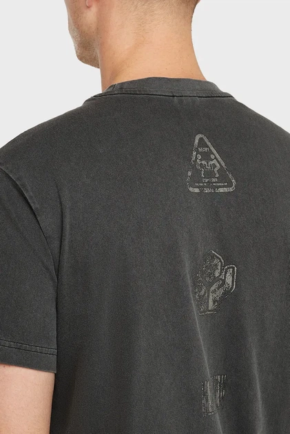 Чоловіча чорна футболка Shipping G-Star RAW XXL D26050,C756 - зображення 5