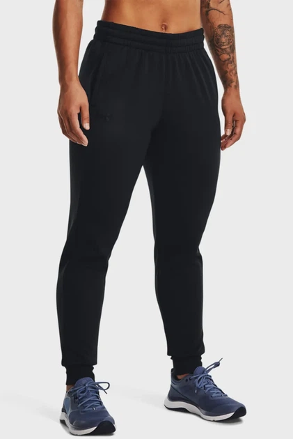 Жіночі чорні спортивні штани Armour Fleece Under Armour M 1373054-001 - Фото 1 Жіночі чорні спортивні штани Armour Fleece Under Armour M 1373054-001 - зображення 1