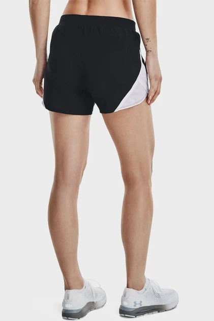 Жіночі чорні шорти UA Fly By 2.0 Short-BLK Under Armour XS 1350196-002 - зображення 2