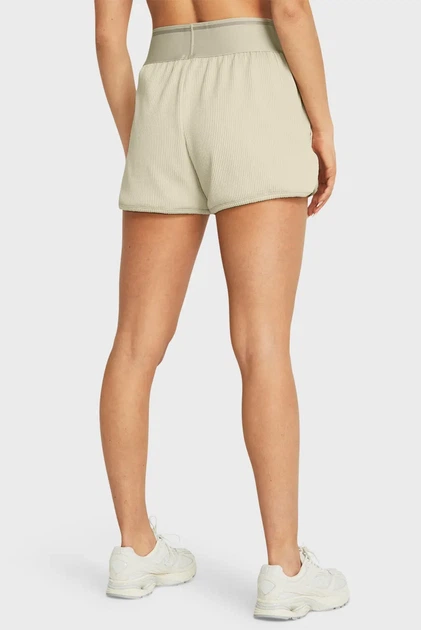 Жіночі бежеві шорти Journey Rib Short Under Armour L 1382733-273 - изображение 3