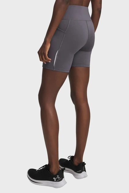 Жіночі сірі велосипедки UA Velociti 6 Fitted Short Under Armour M 6009498-025 - зображення 3