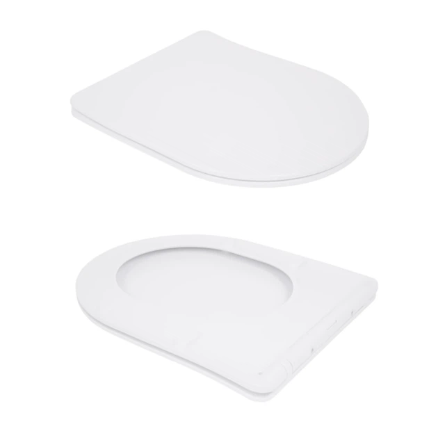 Унітаз підвісний Qtap Swan безободковий Ultra Quiet з сидінням Soft-close QT16335179W - зображення 8