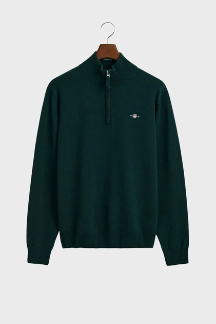 Чоловіча зелена вовняна кофта SUPERFINE Gant XXL 87213 - Фото 5 Чоловіча зелена вовняна кофта SUPERFINE Gant XXL 87213 - изображение 5