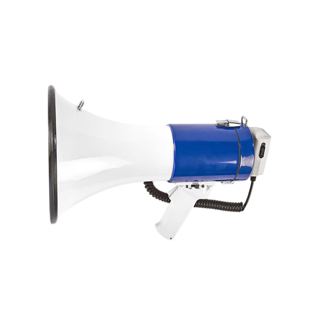 Megafon Nedis 1500 m 135 dB Niebiesko - Biały (8717534026292) - obraz 5