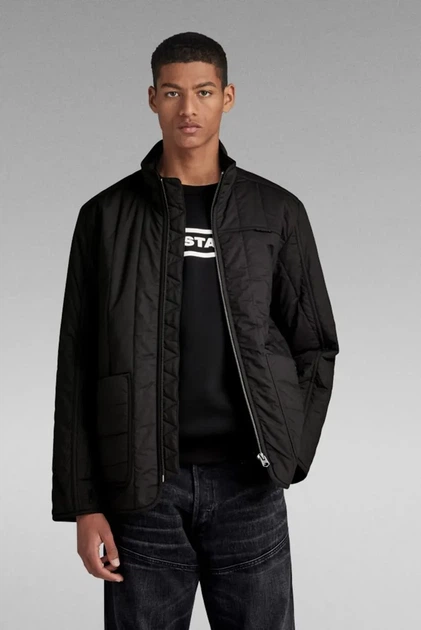 Чоловіча чорна куртка Liner Overshirt G-Star RAW S D23659,4481 - Фото 1 Чоловіча чорна куртка Liner Overshirt G-Star RAW S D23659,4481 - зображення 1