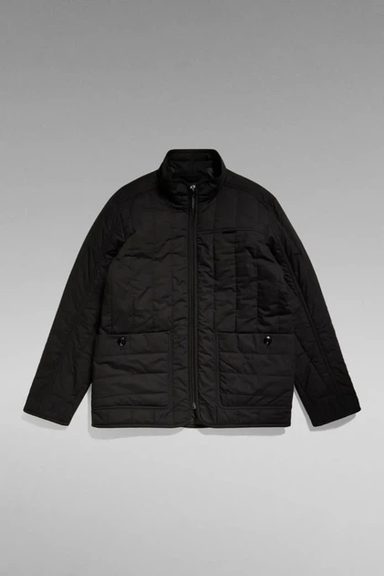 Чоловіча чорна куртка Liner Overshirt G-Star RAW S D23659,4481 - Фото 4 Чоловіча чорна куртка Liner Overshirt G-Star RAW S D23659,4481 - зображення 4
