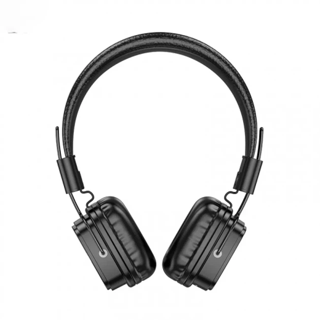 Наушники HOCO W56 Earl Bluetooth 5.3 накладные беспроводные, до 25 часов работы, Hi-Fi звук, складные, черный - изображение 2