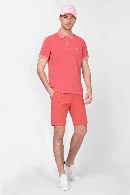 Чоловіче коралове поло SUNFADED PIQUE Gant XL 2052028 - изображение 5