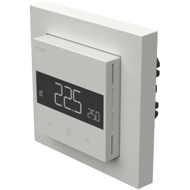 Termostat pokojowy Heatit Z-TRM6 bezprzewodowy 3600 W 16 A 868.4 Mhz Biały (7071236018063) - obraz 3
