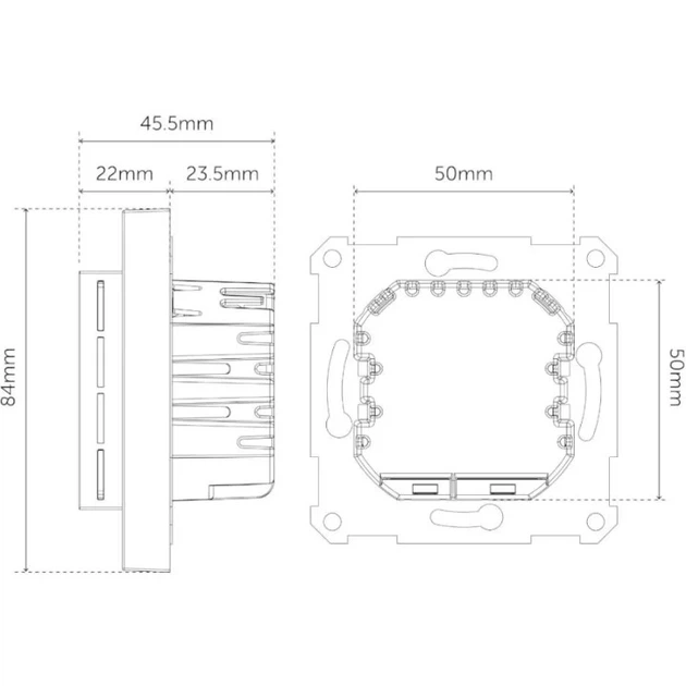 Termostat pokojowy Heatit Z-TRM6 bezprzewodowy 3600 W 16 A 868.4 Mhz Biały (7071236018063) - obraz 10