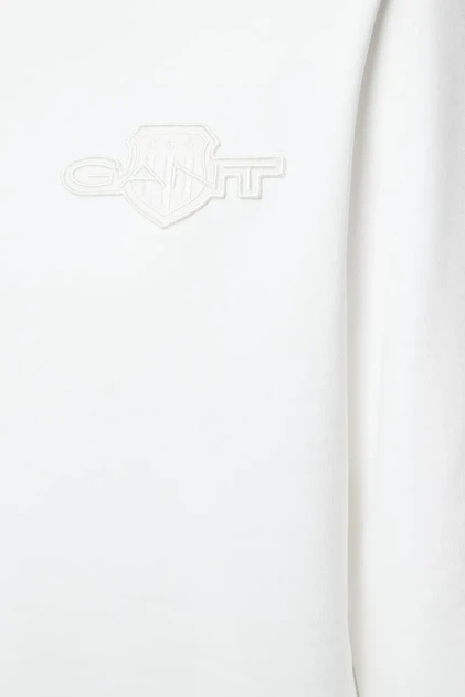Жіночий білий світшот SHIELD C-NECK SWEAT Gant M 4202586 - Фото 5 Жіночий білий світшот SHIELD C-NECK SWEAT Gant M 4202586 - изображение 5