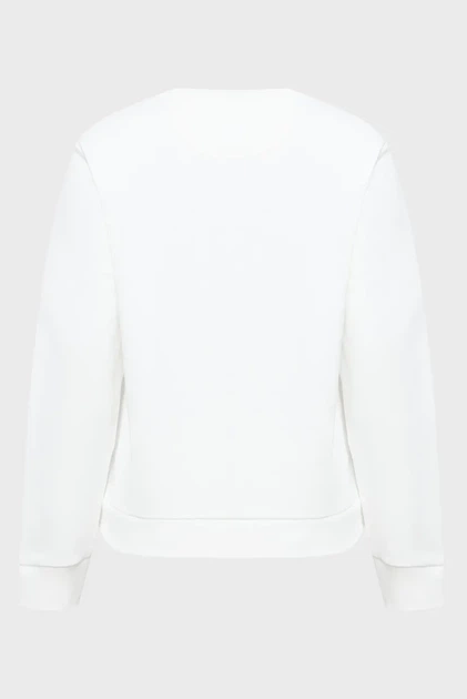 Жіночий білий світшот SHIELD C-NECK SWEAT Gant S 4202586 - зображення 7
