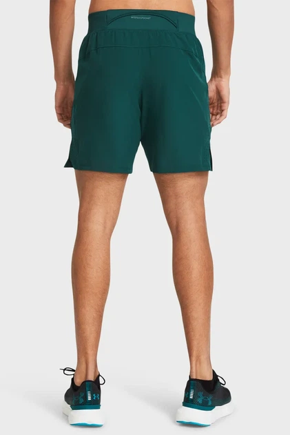 Чоловічі зелені шорти UA LAUNCH PRO 7'' SHORTS Under Armour SM 1376508-449 - зображення 2