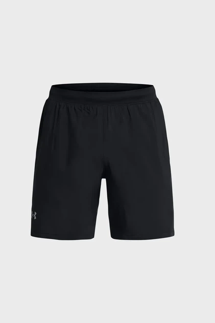 Чоловічі чорні шорти UA LAUNCH 7'' SHORTS Under Armour S 1382620-001 - Фото 5 Чоловічі чорні шорти UA LAUNCH 7'' SHORTS Under Armour S 1382620-001 - изображение 5