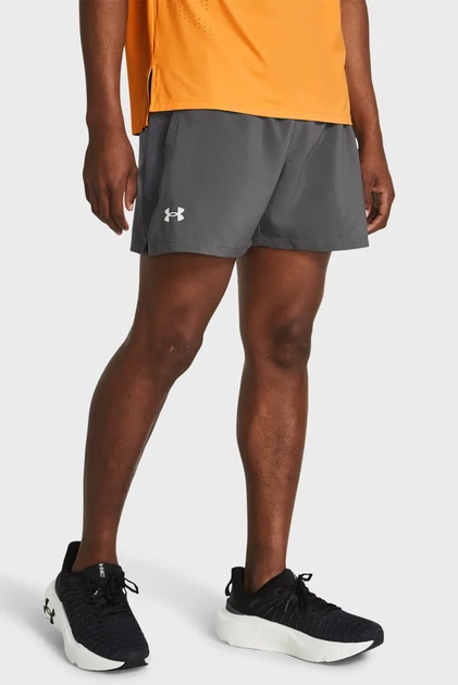 Чоловічі сірі шорти UA LAUNCH 5'' SHORTS Under Armour XS 1382617-025 - Фото 1 Чоловічі сірі шорти UA LAUNCH 5'' SHORTS Under Armour XS 1382617-025 - изображение 1