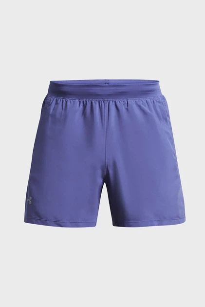 Чоловічі фіолетові шорти UA LAUNCH 5'' SHORTS Under Armour SM 1382617-561 - изображение 5